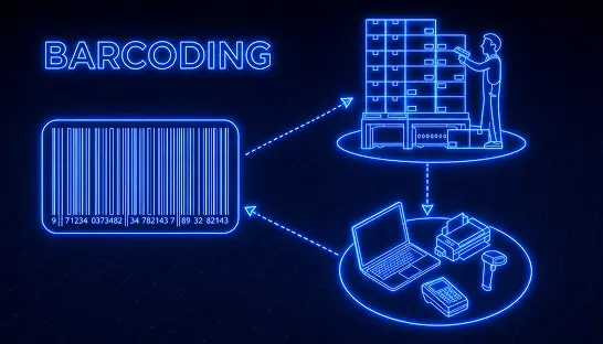 How RFID systems work: RFID tags communicate with RFID readers and writers, which connect to management systems